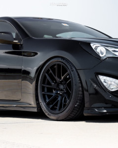 1 2013 Genesis Coupe Hyundai 20t Premium Air Lift Performance Air Suspension Artisa Artformed Elder Black