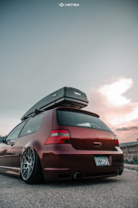 1 2004 R32 Volkswagen Base Air Lift Performance Air Suspension Artisa Artformed Elder Silver