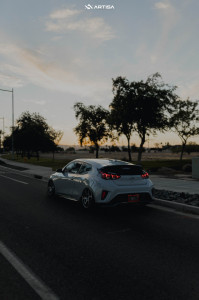 1 2020 Veloster Hyundai Turbo R Spec Bc Racing Coilovers Artisa Artformed Titan Silver