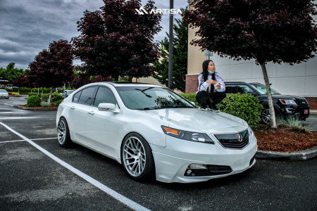 1 2012 Tl Acura Base Bc Racing Coilovers Artisa Artformed Elder Silver