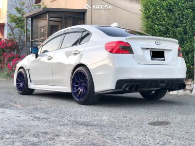 1 2017 Wrx Subaru Base Stock Air Suspension Artisa Artformed Night Blue