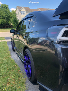 1 2017 Wrx Subaru Base Stock Air Suspension Artisa Artformed Night Blue