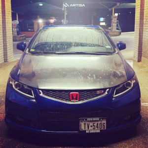 1 2013 Civic Honda Si Rev9 Hyper Street Coilovers Coilovers Artisa Artformed Titan Silver