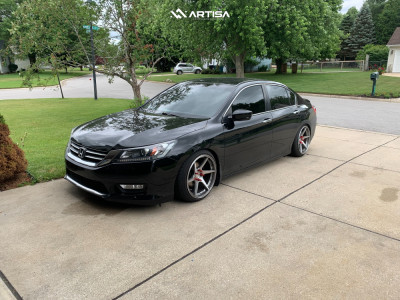 1 2013 Accord Honda Sport Truhart Coilovers Artisa Artformed Titan Machined