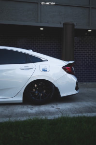 1 2020 Civic Honda Si Air Suspension Artisa Artformed Elder Black