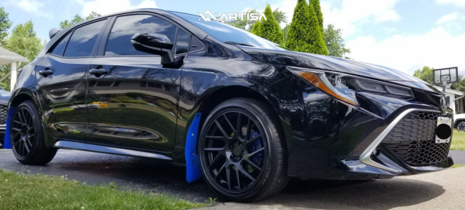 1 2021 Corolla Toyota Xse Stock Air Suspension Artisa Artformed Elder Black