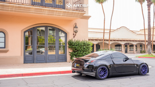 1 2003 350z Nissan Enthusiast Tein Coilovers Artisa Artformed Night Custom