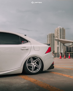 1 2017 Is200t Lexus F Sport Air Lift Performance Air Suspension Artisa Artformed Carrier Silver