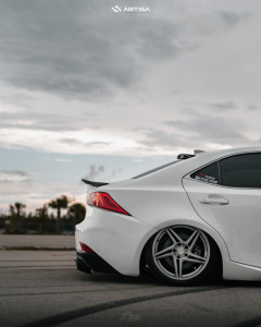 1 2017 Is200t Lexus F Sport Air Lift Performance Air Suspension Artisa Artformed Carrier Silver