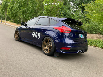 1 2017 Focus Ford St Fortune Auto Coilovers Artisa Artformed Kinetic Bronze