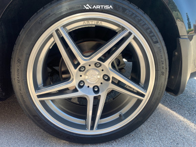 1 2008 Tl Acura Base Stock Air Suspension Artisa Artformed Carrier Silver