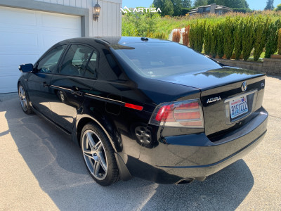 1 2008 Tl Acura Base Stock Air Suspension Artisa Artformed Carrier Silver