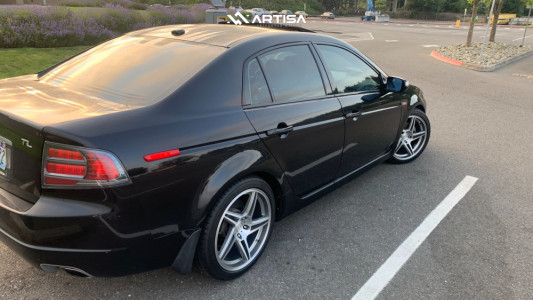 1 2008 Tl Acura Base Stock Air Suspension Artisa Artformed Carrier Silver