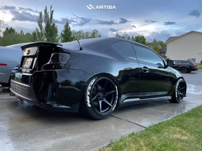 1 2014 Tc Scion Base Bc Racing Coilovers Artisa Artformed Titan Black