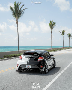 1 2016 Veloster Hyundai Turbo Eibach Lowering Springs Artisa Artformed Elder Silver