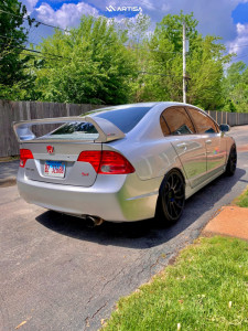 1 2007 Civic Honda Si 4dr Sedan 20l 4cyl 6m Rev9 Hyper Street Coilovers Coilovers Artisa Artformed Night Black