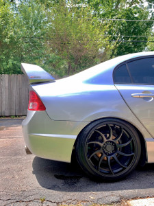 1 2007 Civic Honda Si 4dr Sedan 20l 4cyl 6m Rev9 Hyper Street Coilovers Coilovers Artisa Artformed Night Black