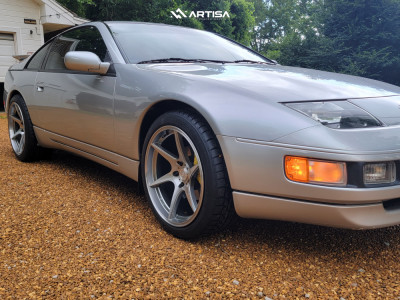 1 1991 300zx Nissan Base Stock Air Suspension Artisa Artformed Titan Silver