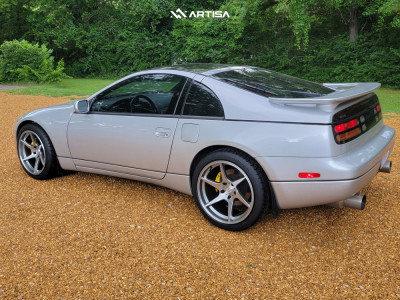 1991 Nissan 300ZX Base Wheel Offset Nearly Flush Stock