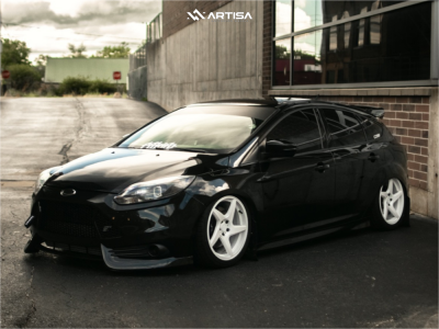 1 2013 Focus Ford St Air Lift Performance Air Suspension Artisa Artformed Kinetic White