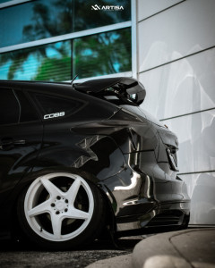 1 2013 Focus Ford St Air Lift Performance Air Suspension Artisa Artformed Kinetic White