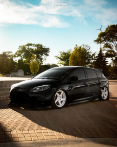 1 2013 Focus Ford St Air Lift Performance Air Suspension Artisa Artformed Kinetic White