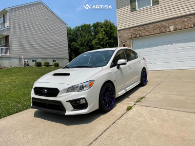 1 2020 Wrx Subaru Base Stock Air Suspension Artisa Artformed Night Blue