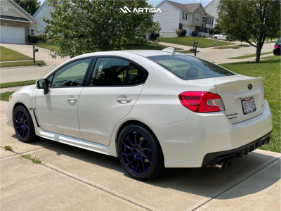 1 2020 Wrx Subaru Base Stock Air Suspension Artisa Artformed Night Blue