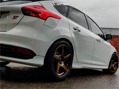 1 2015 Focus Ford St Stock Air Suspension Artisa Artformed Kinetic Bronze