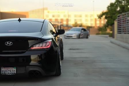 1 2015 Genesis Coupe Hyundai 38 Custom Air Suspension Artisa Artformed Elder Silver