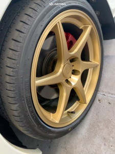 1 2016 Wrx Subaru Base Raceland Coilovers Artisa Artformed Titan Gold