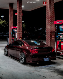 1 2008 G37 Infiniti Sport Hr Lowering Springs Artisa Artformed Elder Silver