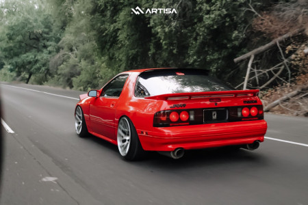 1 1991 Rx 7 Mazda Base Parts Shop Max Coilovers Artisa Artformed Elder Gunmetal