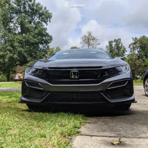 1 2021 Civic Honda Sport Stock Air Suspension Artisa Artformed Carrier Bronze