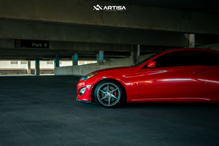 1 2013 Genesis Coupe Hyundai 38 R Spec Tein Lowering Springs Artisa Artformed Titan Polished