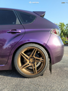 1 2014 Wrx Subaru Base Tein Coilovers Artisa Artformed Carrier Bronze