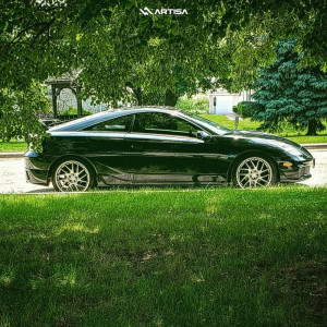 1 2004 Celica Toyota Gts Tein Lowering Springs Artisa Artformed Elder Silver