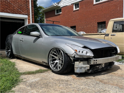 1 2008 G37 Infiniti Sport Air Lift Performance Air Suspension Artisa Artformed Elder Silver