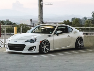 1 2015 Brz Subaru Limited Air Lift Performance Air Suspension Artisa Artformed Titan Silver