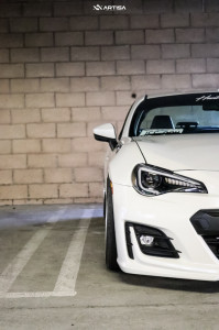 1 2015 Brz Subaru Limited Air Lift Performance Air Suspension Artisa Artformed Titan Silver