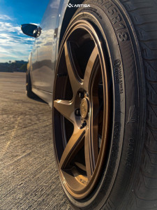 1 2017 Focus Ford St Stock Air Suspension Artisa Artformed Kinetic Bronze