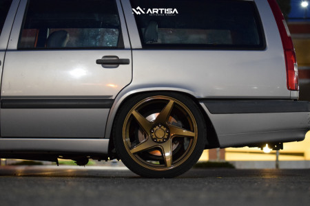 1 1996 850 Volvo Glt Cxracing Coilovers Artisa Artformed Kinetic Bronze