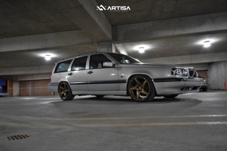 1 1996 850 Volvo Glt Cxracing Coilovers Artisa Artformed Kinetic Bronze