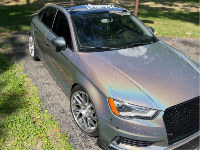 1 2015 A3 Quattro Audi Premium Plus Bc Racing Coilovers Artisa Artformed Elder Silver