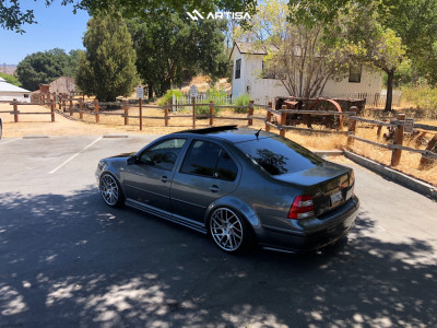 1 2003 Jetta Volkswagen Gli Air Lift Performance Air Suspension Artisa Artformed Elder Silver