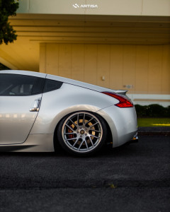 1 2016 370z Nissan Sport Air Lift Performance Air Suspension Artisa Artformed Elder Silver