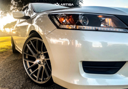 1 2015 Accord Honda Lx Rev9 Hyper Street Coilovers Coilovers Artisa Artformed Elder Silver