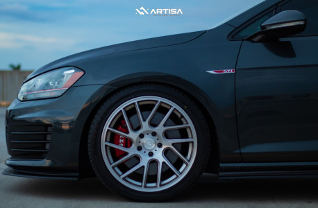1 2017 Gti Volkswagen Se Emmanueledesign Lowering Springs Artisa Artformed Elder Silver