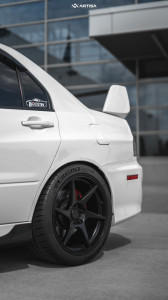 1 2005 Lancer Mitsubishi Evolution Jic Magic Coilovers Artisa Artformed Titan Black