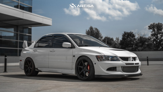 1 2005 Lancer Mitsubishi Evolution Jic Magic Coilovers Artisa Artformed Titan Black